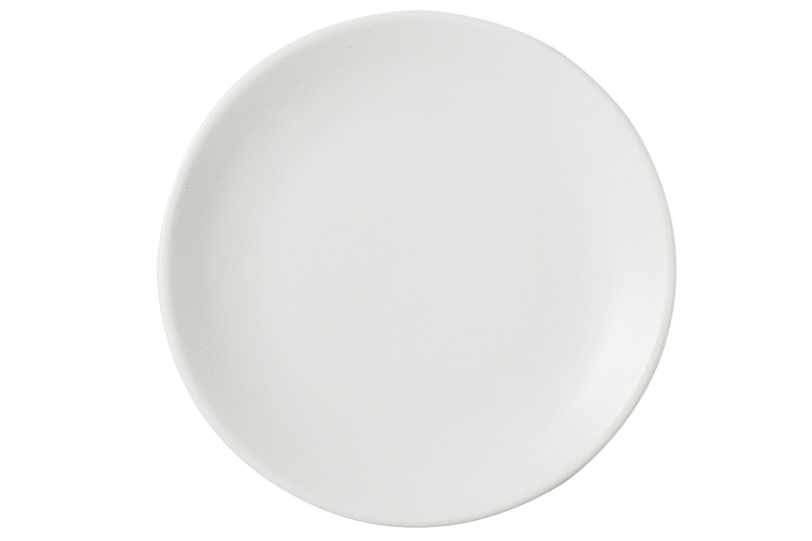 Тарелка плоская без рима 28 CM, Белый.